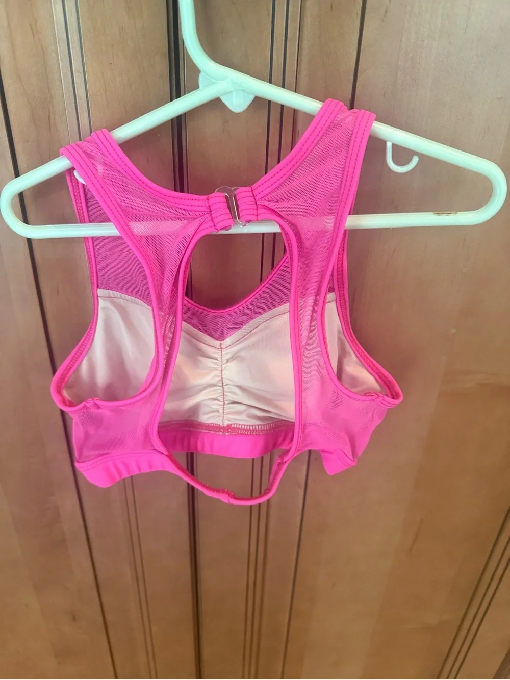 Girl’s Kandi Kouture CXL (10/12) Pink Mesh-Back Bra